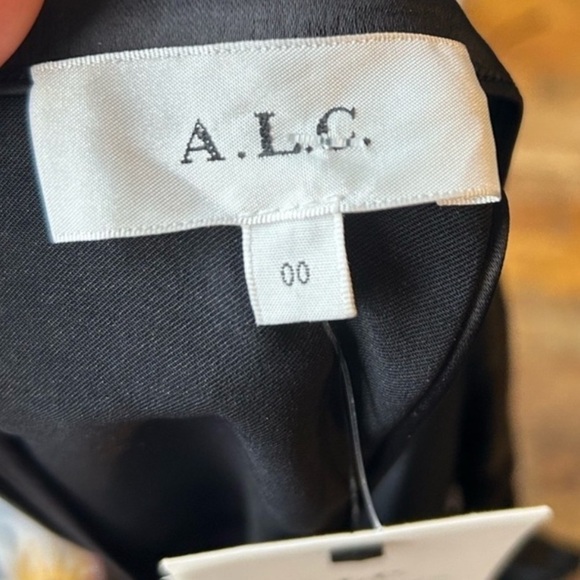 A.L.C. Inez Satin Halter Dress - Picture 5 of 7